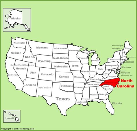 where is north carolina state located.